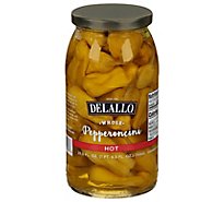DeLallo Pepperoncini Hot - 25.5 Oz