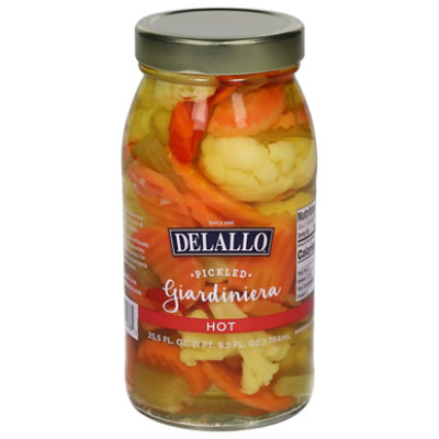 DeLallo Giardiniera Hot - 25.5 Oz - Image 3