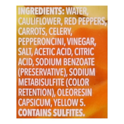 DeLallo Giardiniera Hot - 25.5 Oz - Image 5