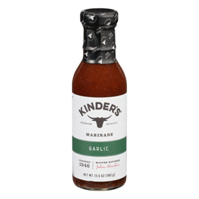 Kinders Marinade Garlic - 13 Oz