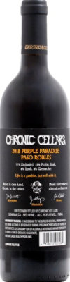 Chronic Cellars Purple Paradise Wine - 750 Ml - Image 4