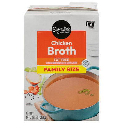Signature SELECT Broth Chicken Value Size - 48 Oz