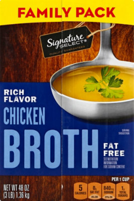 Signature SELECT Broth Chicken Value Size - 48 Oz - Image 4