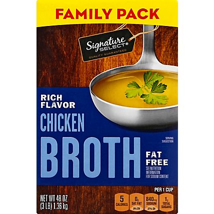 Signature SELECT Broth Chicken Value Size - 48 Oz - Image 2