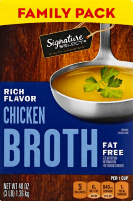Signature SELECT Broth Chicken Value Size - 48 Oz - Image 2