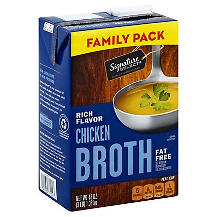 Signature SELECT Broth Chicken Value Size - 48 Oz - Image 1