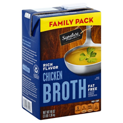 Signature SELECT Broth Chicken Value Size - 48 Oz