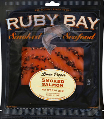 Ruby Bay Salmon Lemon Pepper Sliced - 3 Oz - Image 2