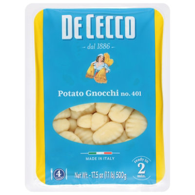 De Cecco Potato Gnocchi No. 401 Pack - 17.5 Oz