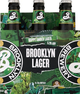 Brooklyn Brewery Beer Lager Pre-Prohibition Style - 6-12 Fl. Oz. - Image 2