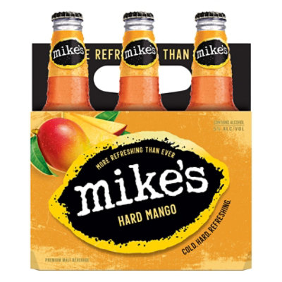 Mikes Hard Beverage Cool Hard Refreshing Mango Bottle - 6-11.2 Fl. Oz. - Image 5