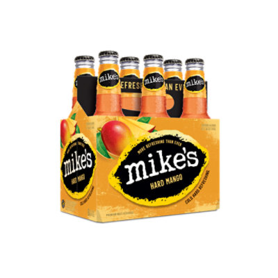 Mikes Hard Beverage Cool Hard Refreshing Mango Bottle - 6-11.2 Fl. Oz. - Image 2