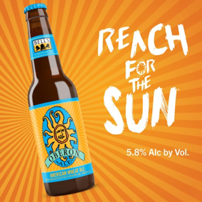 Bell's Oberon Eclipse Citrus Wheat Ale Craft Beer 5.8% ABV Bottles - 6-12 Fl. Oz. - Image 3