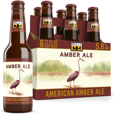 Bell's Amber Ale Beer 5.8% ABV Bottles - 6-12 Fl. Oz. - Image 3
