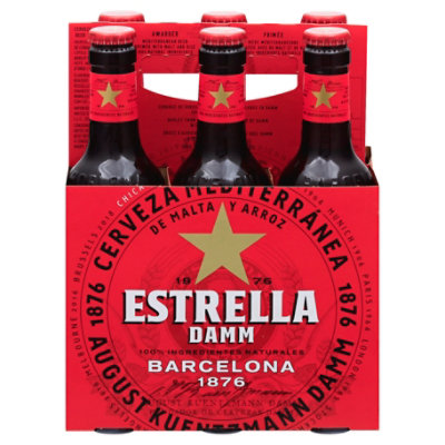 Estrella Damm Lager Bottles - 6-11.2 Fl. Oz. - Image 3