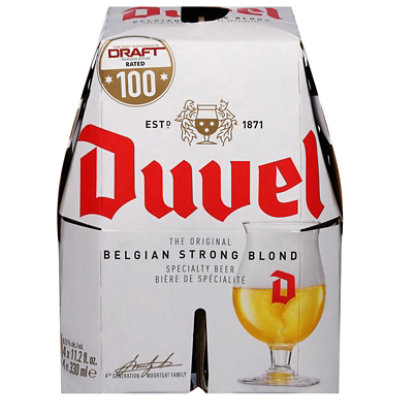 Duvel Belgian Golden Ale Bottles - 4-11.2 Fl. Oz. - Image 3