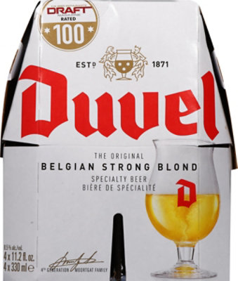 Duvel Belgian Golden Ale Bottles - 4-11.2 Fl. Oz. - Image 4