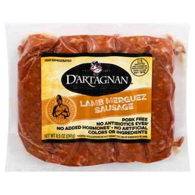 Dartagnan Sausage Lamb Merguez Game - 10 Oz - Image 1