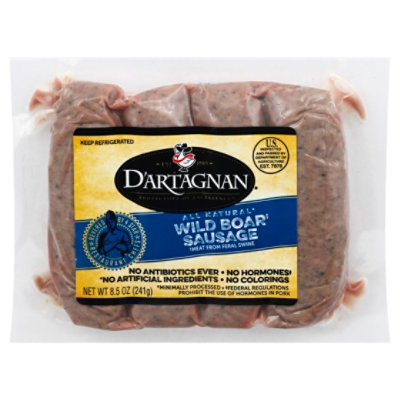 Dartagnan Sausage Wild Boar Game - 8.5 Oz - Image 1