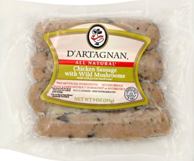Dartagnan Sausage Chicken & Mushroom - 9 Oz - Image 2