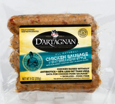Dartagnan Sausage Chicken Mediterranean - 8.5 Oz - Image 2