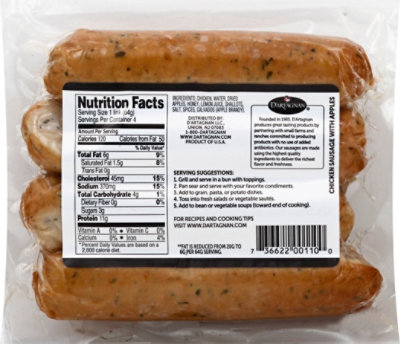 Dartagnan Sausage Chicken & Apple - 8.5 Oz - Image 5
