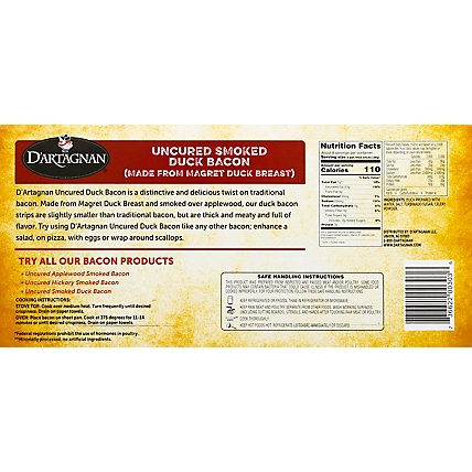 Dartagnan Duck With Bacon - 8 Oz - Image 6