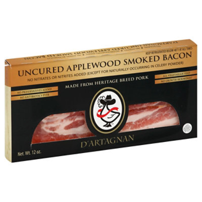 Dartagnan Bacon Applewood Smoked - 12 Oz - Image 1