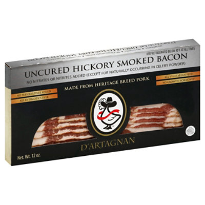 Dartagnan Bacon Hickory Smoked - 12 Oz - Image 1
