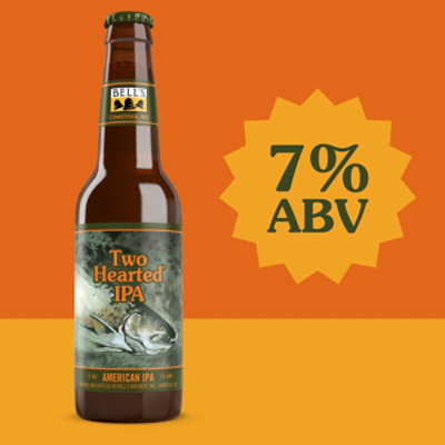 Bell's Two Hearted IPA Beer 7% ABV Bottles - 6-12 Fl. Oz. - Image 3