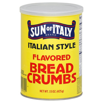 Sun of Italy Bread Crumbs Flavored Italian Style 15 Oz ACME Markets