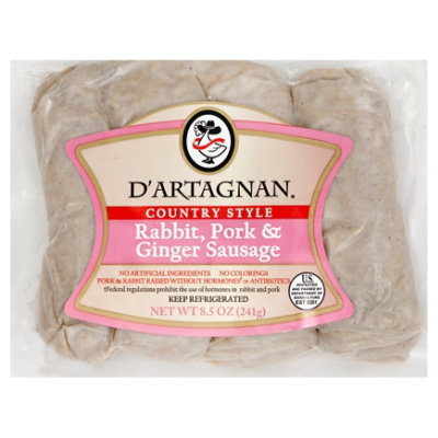 Dartagnan Sausage Rabbit & Ginger Game - 8.5 Oz - Image 1