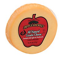 Red Apple Cheese Cheese Gouda Apple Smoked All Natural - 8 Oz
