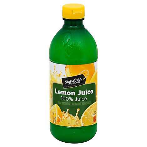 Signature SELECT Juice Lemon - 15 Fl. Oz.