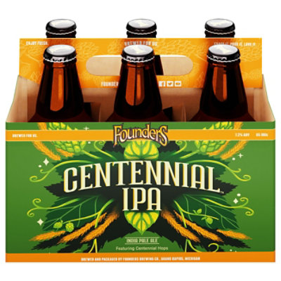 Founders Brewing Centennial IPA Bottles - 6-12 Fl. Oz. - Image 1