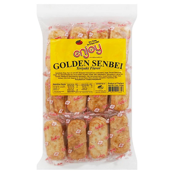 Enjoy Golden Senbei Teriyaki - 20 5 Oz
