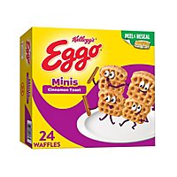 Eggo Cinnamon Toast Mini Frozen Breakfast Waffles 24 Count - 25.8 Oz - Image 2
