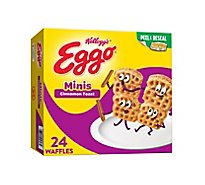 Eggo Cinnamon Toast Mini Frozen Breakfast Waffles 24 Count - 25.8 Oz