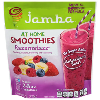 Jamba Juice Smoothies At Home Razzmatazz - 2-8 Oz