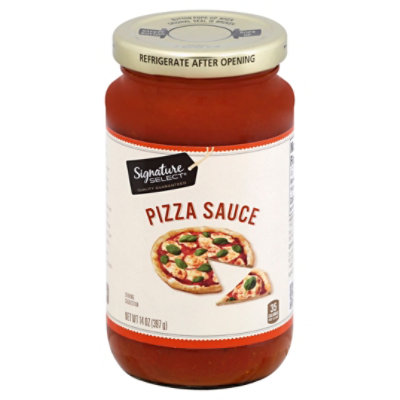 Signature SELECT Pizza Sauce In Jar - 14 Oz