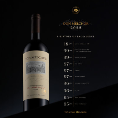 Don Melchor Wine Cabernet Sauvignon - 750 Ml - Image 3