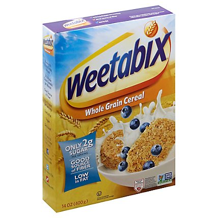 Weetabix Biscuit Cereal Whole Grain 2 Count - 14 Oz - Image 1