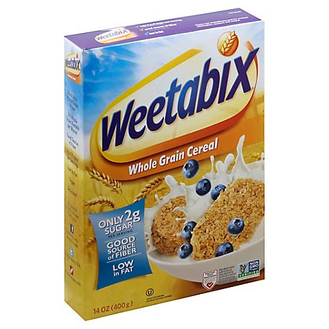 Weetabix Biscuit Cereal Whole Grain 2 Count - 14 Oz
