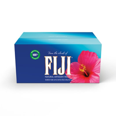 FIJI Natural Artesian Bottled Water - 24-16.9 Fl. Oz. - Image 1