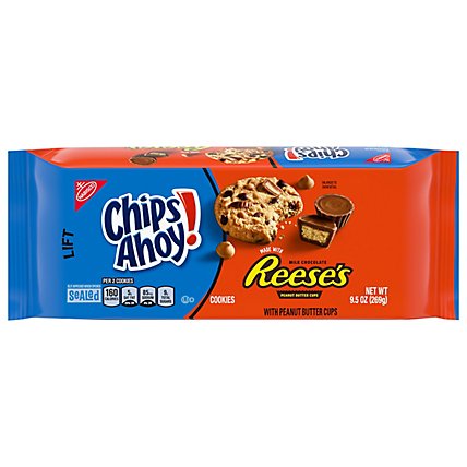 Chips Ahoy! Cookies Chocolate Chip Reeses - 9.5 Oz - Image 3