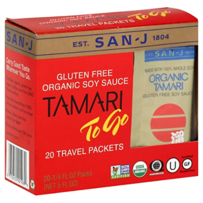San-J Soy Sauce Tamari Organic Gluten Free - 5 Oz - Jewel-Osco