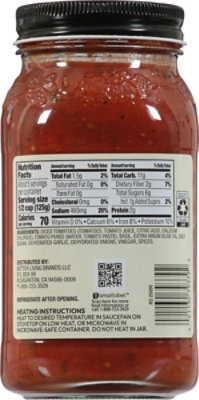 Signature SELECT Pasta Sauce Tomato Basil Jar - 24 Oz - Image 5
