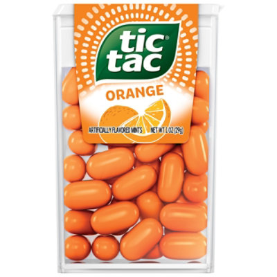 Tic Tac Orange Flavored Mints On-The-Go Refreshment - 1 Oz