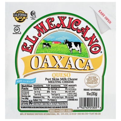 El Mexicano Oaxaca Queso Cheese - 10 Oz - Image 3