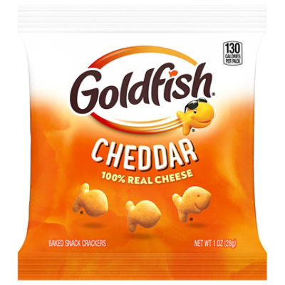 Pepperidge Farm Goldfish Crackers Baked Snack Cheddar - 1.0 Oz - Image 2